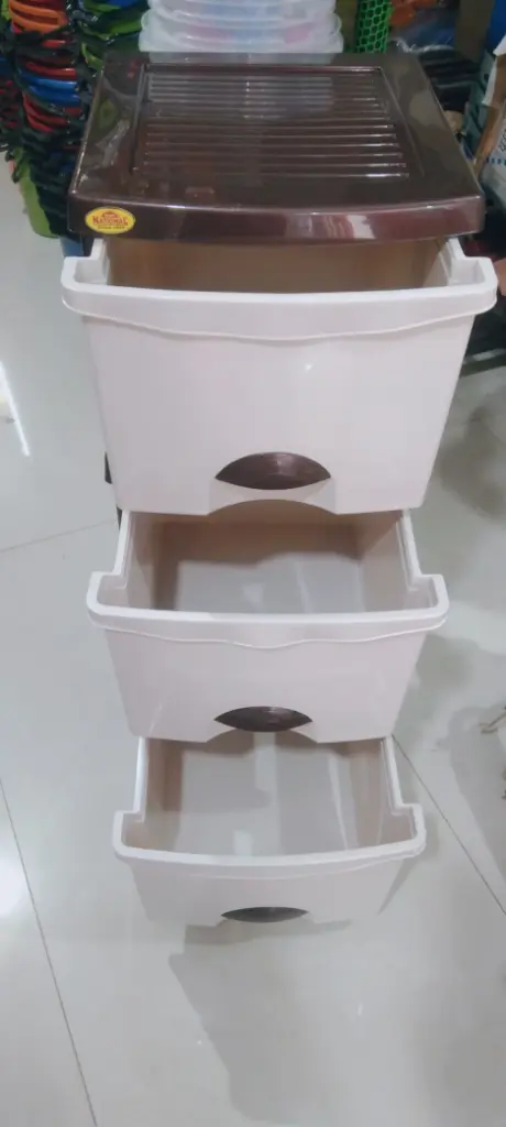 3 step storage drawer
